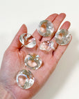 CLEAR QUARTZ "DIAMOND" FACETED SHAPE