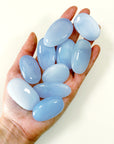 BLUE CHALCEDONY MINI PALM