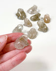 RUTILATED QUARTZ MINI FROG