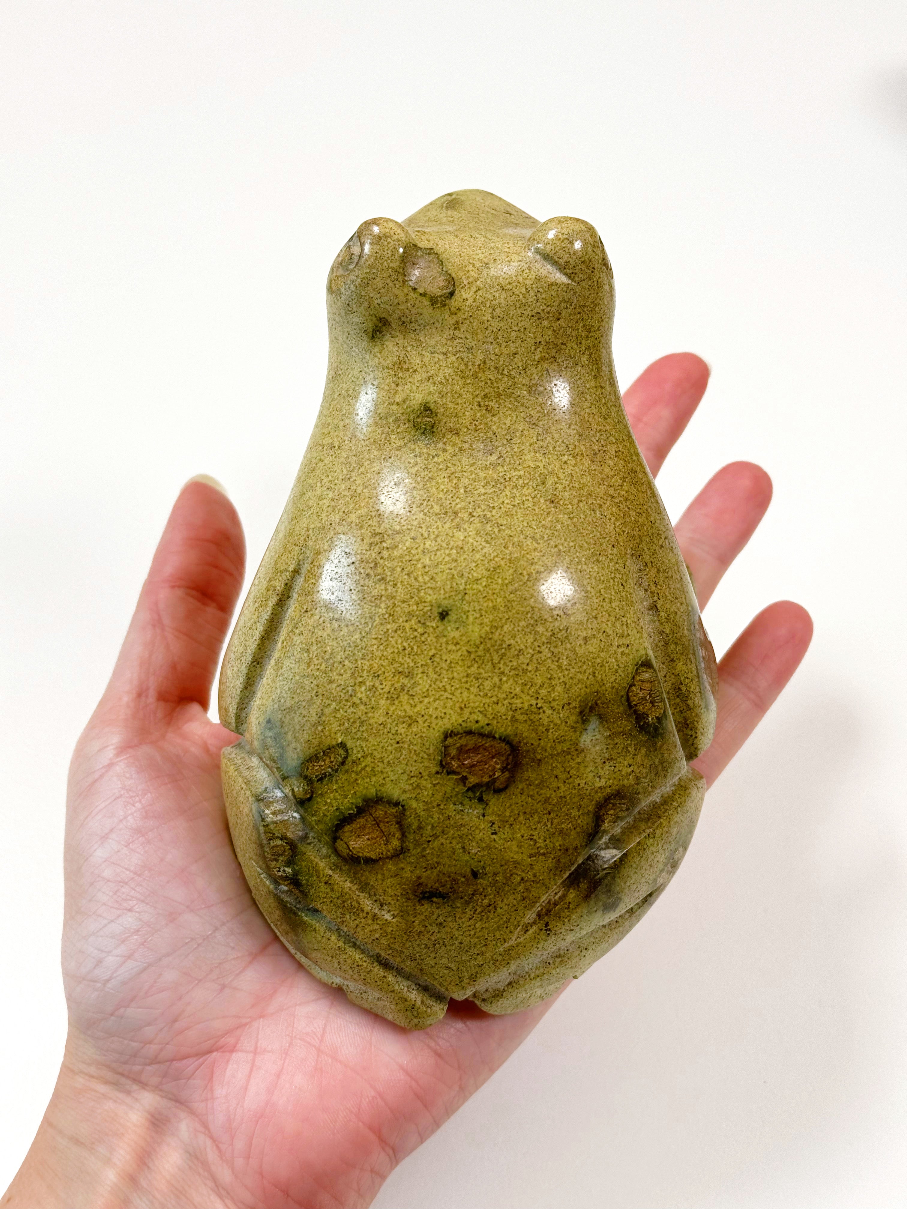 PICK YOUR OWN: ZIMBABWE JASPER X-LARGE FROG