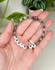 MEMENTO MORI COLLECTION (ONE-OF-A-KIND) - HANDMADE CRYSTAL BRACELET