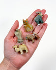 SOAPSTONE CRITTERS (SMALL) (100% OF PROCEEDS TO SULALA ANIMAL RESCUE IN GAZA)