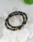 PROTECTION TRIO 6mm - HANDMADE CRYSTAL BRACELET