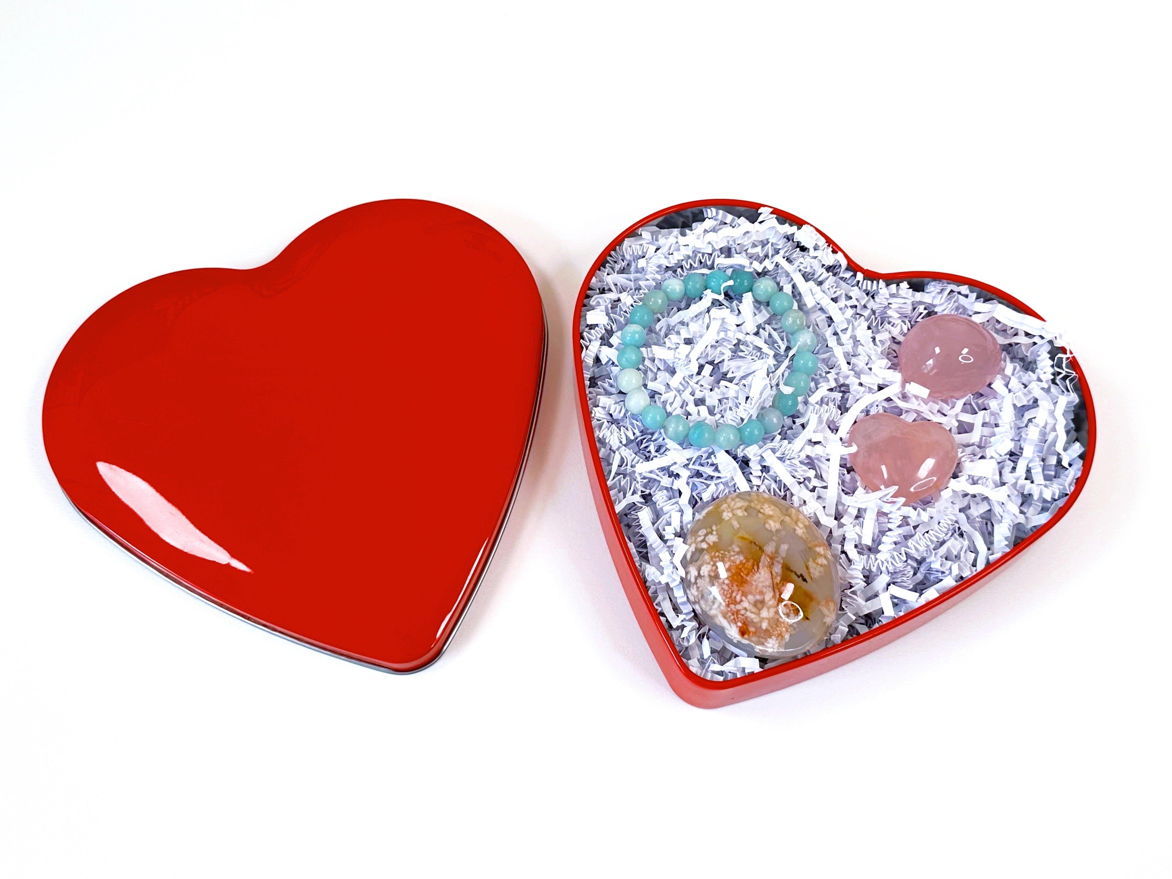 BUILD-YOUR-OWN: HEART TIN SET - bundle-builder-dummy, bundle-builder-dummy-latest, valentines vibes - The Mineral Maven