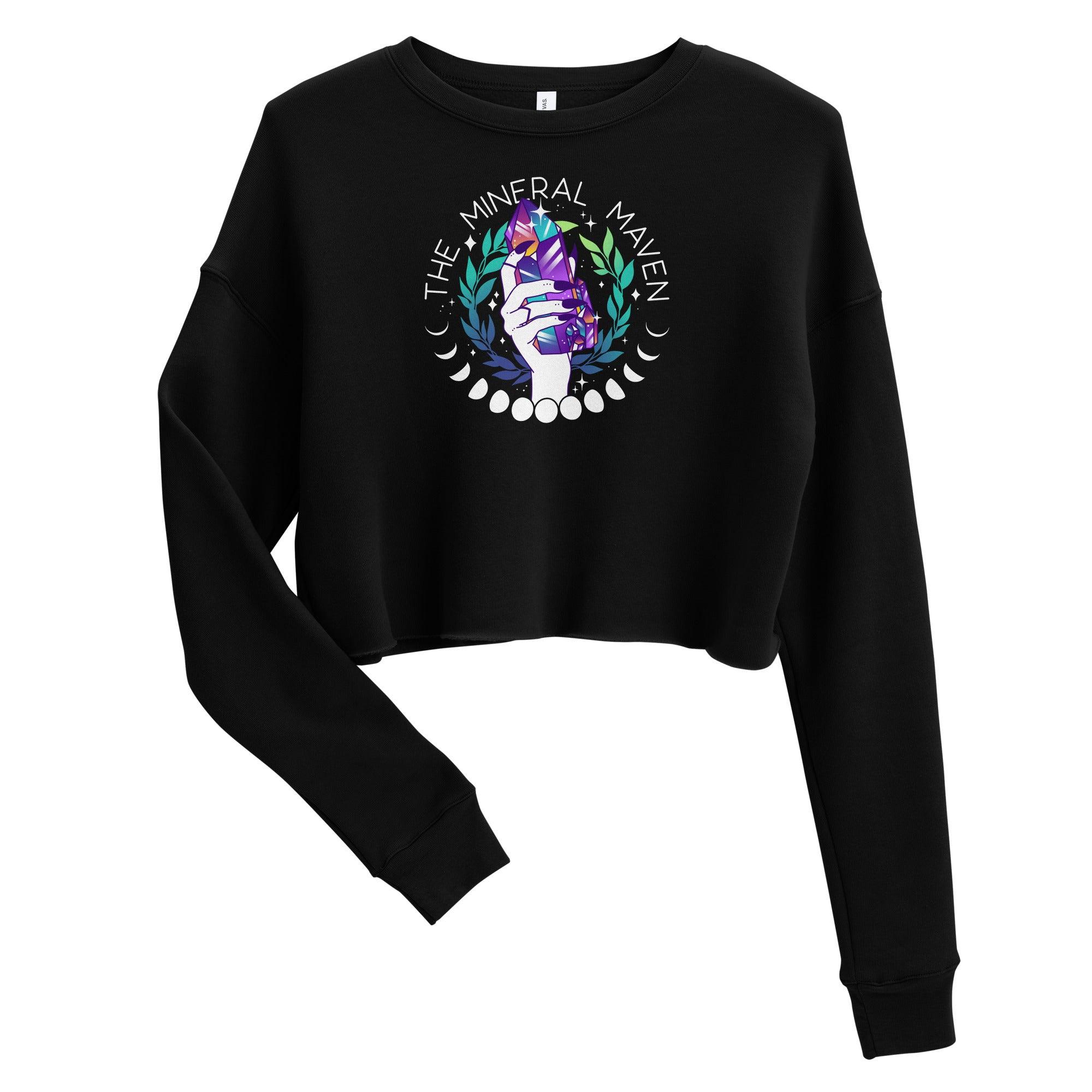 MM COLOR LOGO - CROP SWEATSHIRT - apparel, crop sweatshirt, Friday the 13th, sweatshirt - The Mineral Maven