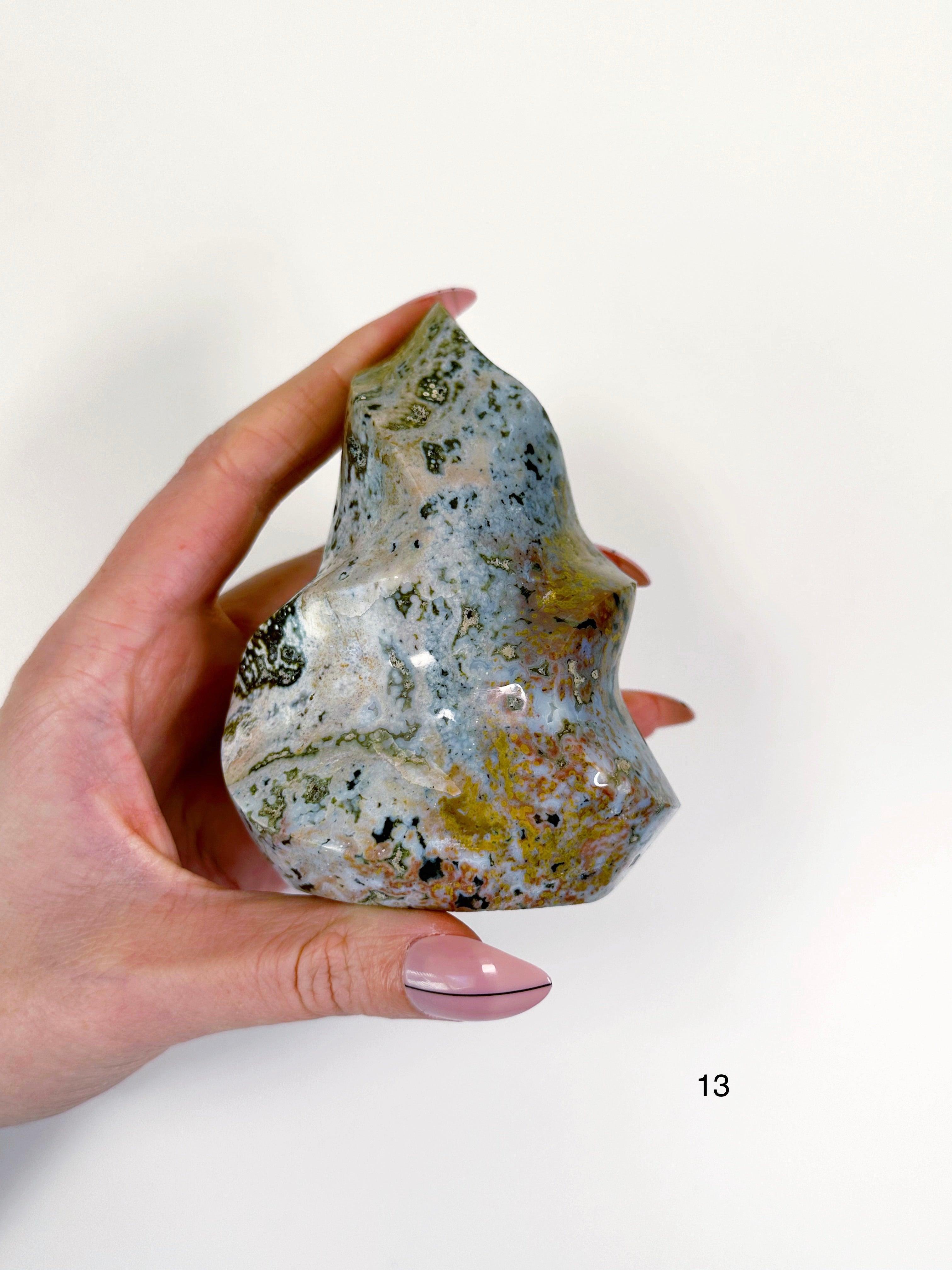 Store Ocean Jasper Flame