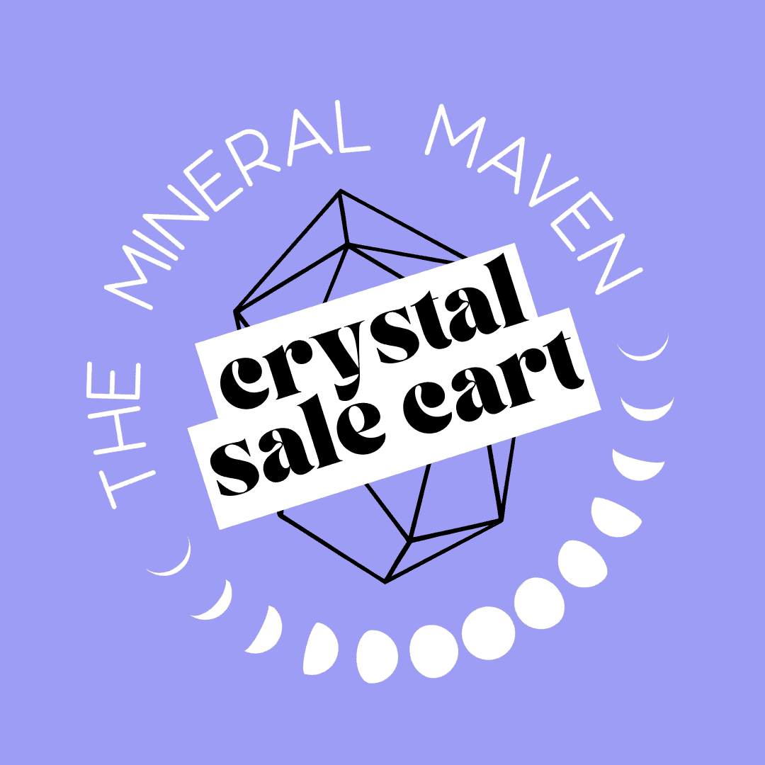 randomlykat Sale Cart 4/12 - april, crystal cart, story sale cart, weekly sales - The Mineral Maven